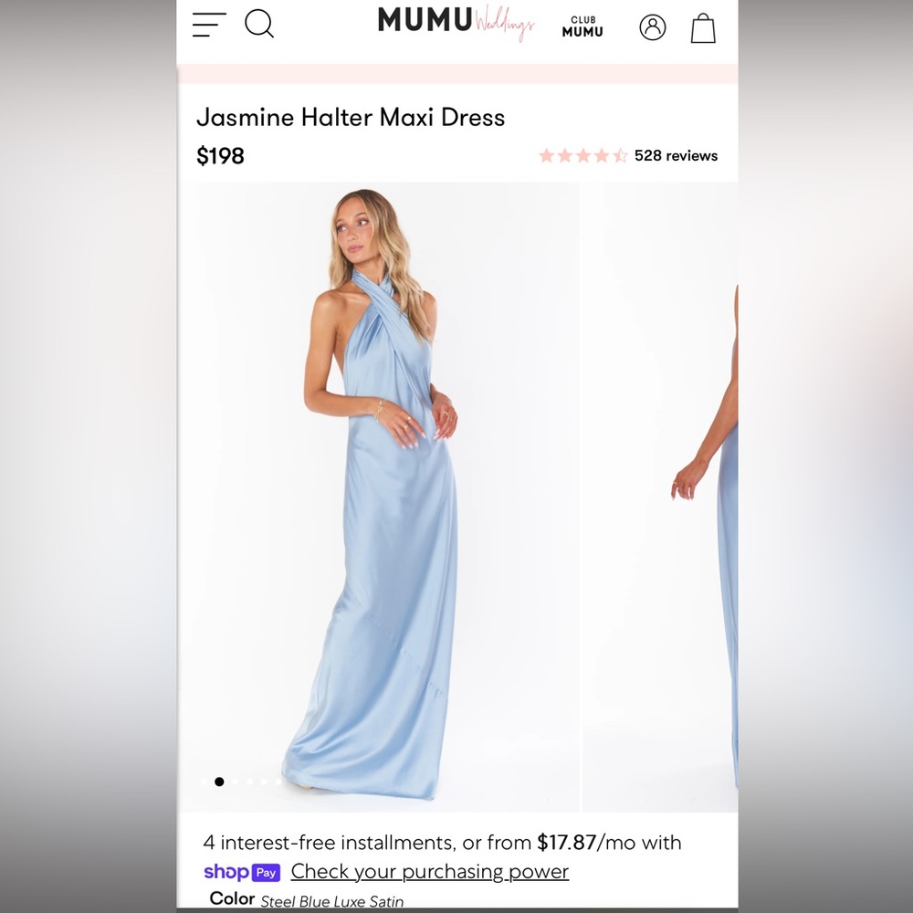 Show Me Your Mumu bridesmaid dress